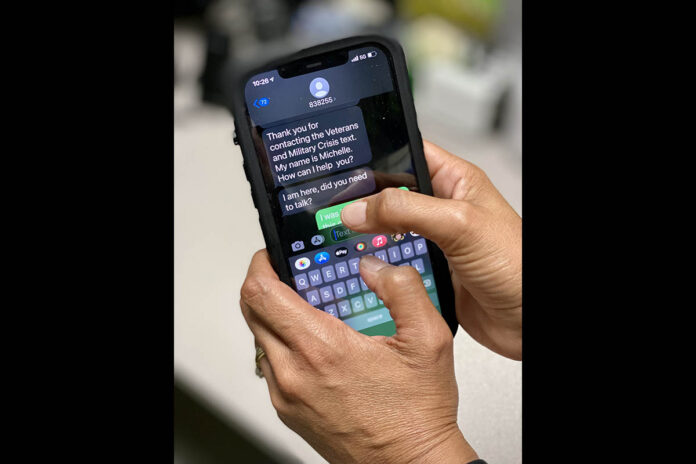 Whether it is seeking help personally, for someone else or needing to know how to help, the National Suicide Prevention Lifeline is available for service members, veterans and civilians by telephone at 1.800.273.TALK (8255), by text at 838255, or chat through the website www.suicidepreventionlifeline.org (U.S. Army photo by David Gillespie)