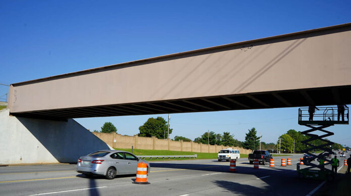 Fort Campbell Bridge on Day 1, side 2.