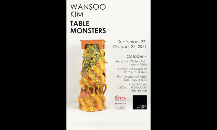 Wansoo Kim - Table Monsters. (APSU)