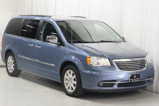 They maybe in a light blue 2012 Chrysler Town and Country van similar to the one pictured here. They maybe in a light blue 2012 Chrysler Town and Country van similar to the one pictured here.