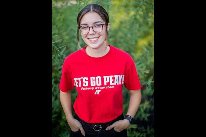 Austin Peay State University graphic student student Katie Boyer. (APSU) Austin Peay State University graphic student student Katie Boyer. (APSU)