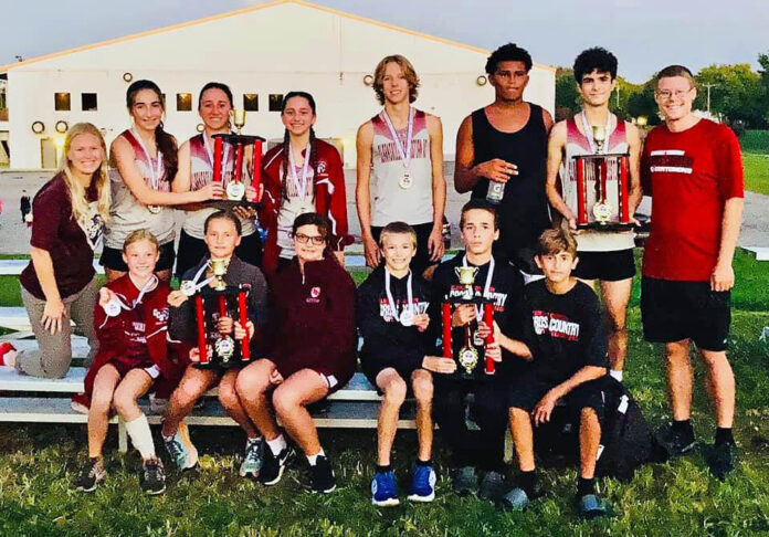Clarksville Christian School Cross Country Champions
