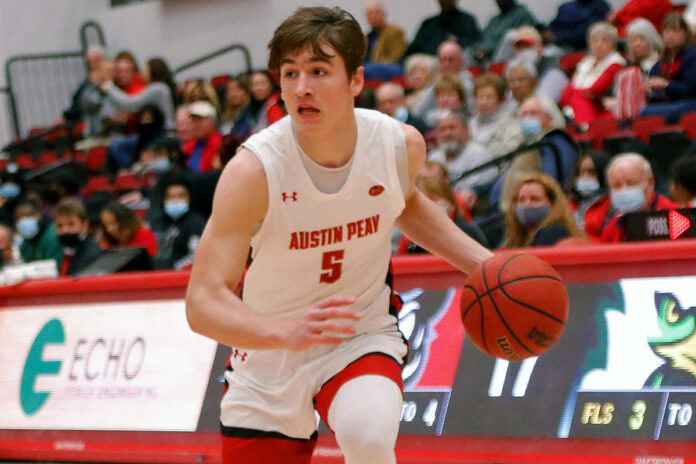Austin Peay State University Men’s Basketball Set for Saturday Contest at Dayton. (APSU Sports Information)