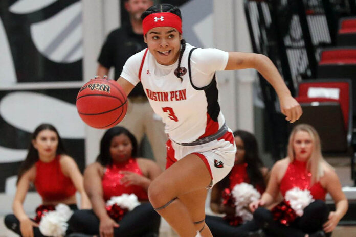 Austin Peay State University Women's Basketball looks to stay hot in Sunshine State at FAU Thanksgiving Tournament. (Robert Smith, APSU Sports Information)