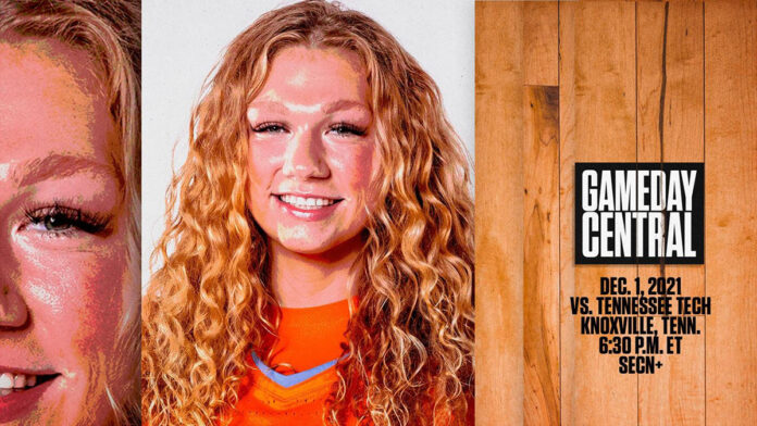 #11/#10 Tennessee Women's Basketball returns to Thompson-Boling Arena to take on Tennessee Tech Wedneaday night. (UT Athletics)