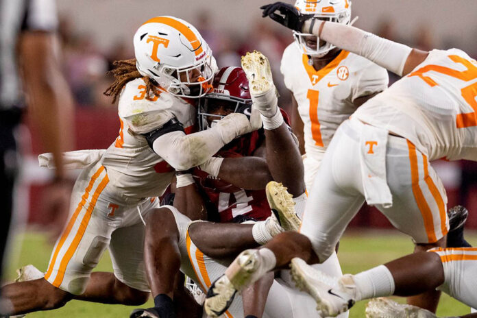 Tennessee Vols Football Heads North for Border Battle with No. 18 Kentucky. (Andrew Ferguson, UT Athletics)