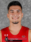 APSU Men's Basketball - Carlos Paez. (Robert Smith, APSU Sports Information)