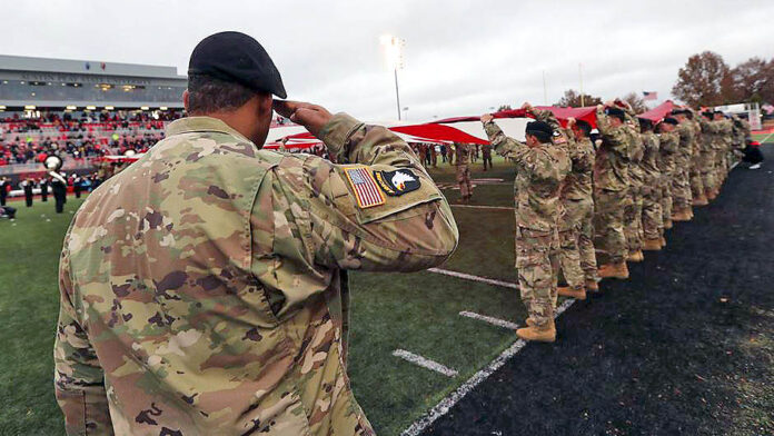 Austin Peay State University Sports to hold Military Appreciation Day at Saturday's Football game against Eastern Illinois at Fortera Statium. (Robert Smith, APSU Sports Information)