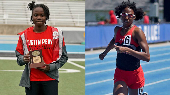 Kenisha Phillips, Mikaela Smith of the Austin Peay State University Track and Field team to Compete at Junior Pan American Games. (APSU Sports Information)