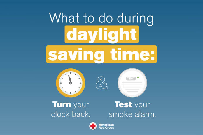 This weekend turn your clocks back and test your smoke alarms to prevent home fire tragedies.