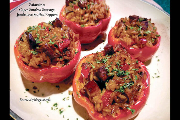 Jambalaya Stuffed Peppers And Sausages