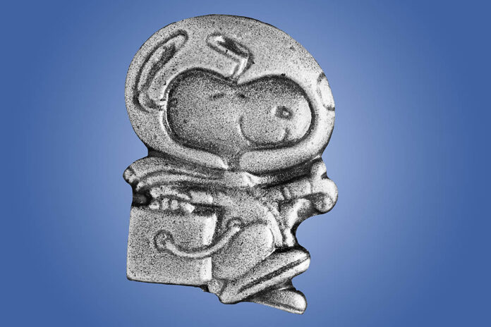 Snoopy to Fly on NASA's Artemis I Moon Mission. (NASA)