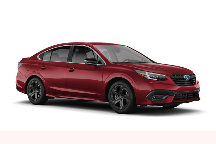 2020 Subaru Legacy is one of the models being recalled by Subaru of America, Inc.