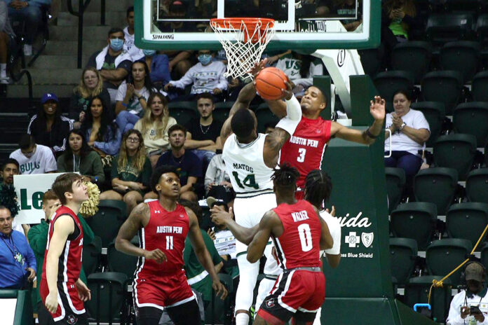 Shooting Goes Cold for Austin Peay State University Men’s Basketball in 60-51 Loss at South Florida. (APSU Sports Information)