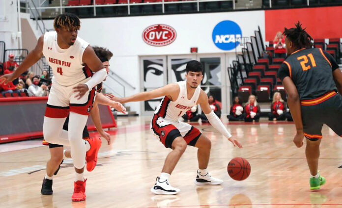 Austin Peay State University Men's Basketball Hits the Road for Saturday Contest with Southeast Missouri. (Robert Smith, APSU Sports Information)