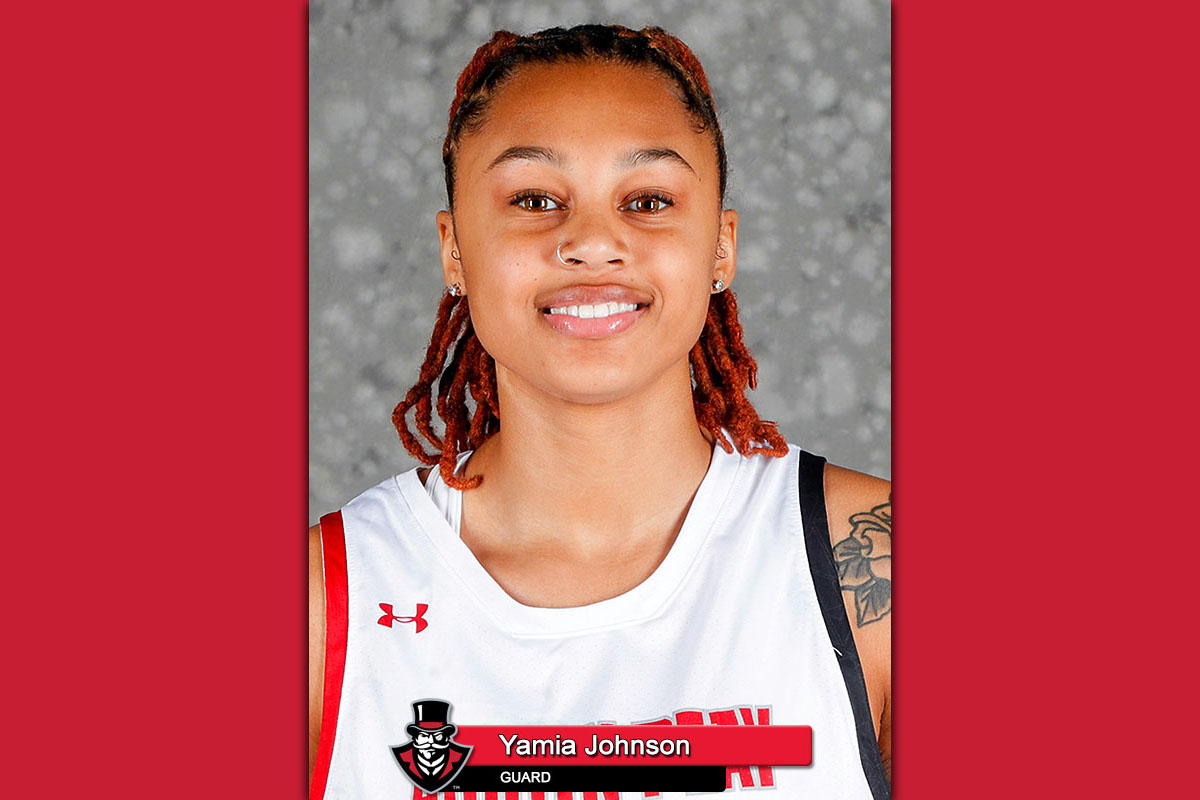 APSU Women's Basketball senior Yamia Johnson named to WBI All