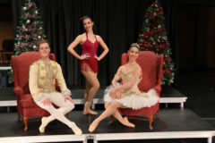 Nashville Ballet’s Brett Sjoblom, Mackenzie Kenyon Lily Saito. (Mark Haynes, ClarksvilleOnline.com)