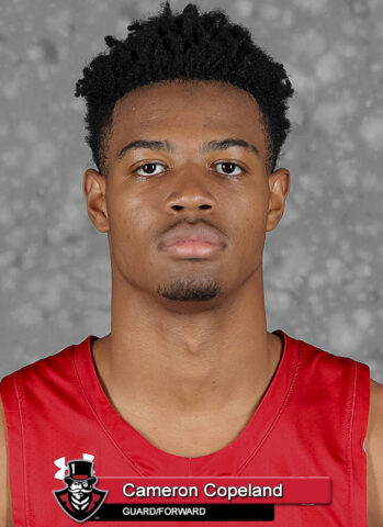 APSU Men's Basketball - Cameron Copeland. (Robert Smith, APSU Sports Information)