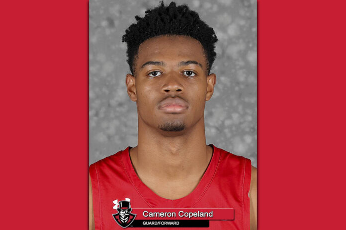 APSU Men's Basketball - Cameron Copeland. (Robert Smith, APSU Sports Information)