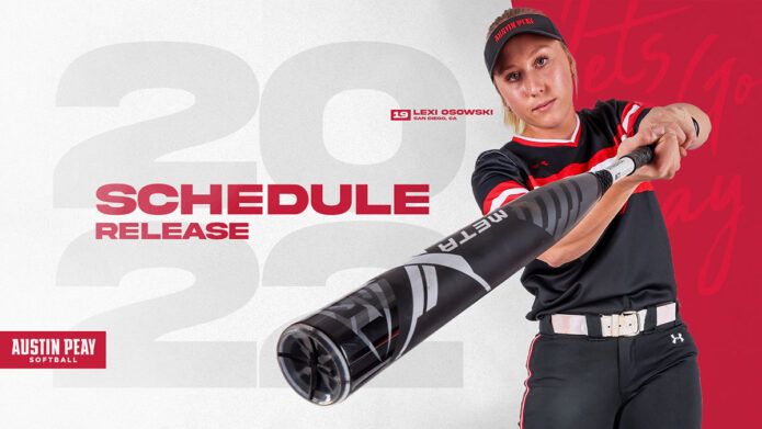 Austin Peay State University Softball Releases 2022 Schedule 