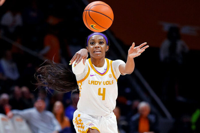 Tennessee Women's Basketball Falls at Auburn Thursday, 71-61. (UT Athletics)