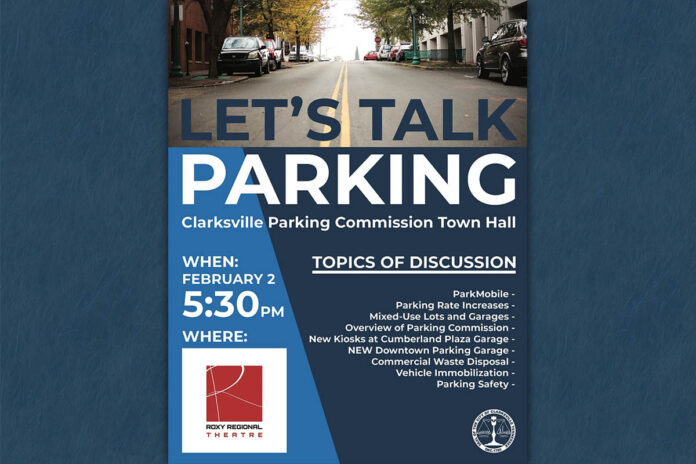 Clarksville Parking Commission Town Hall