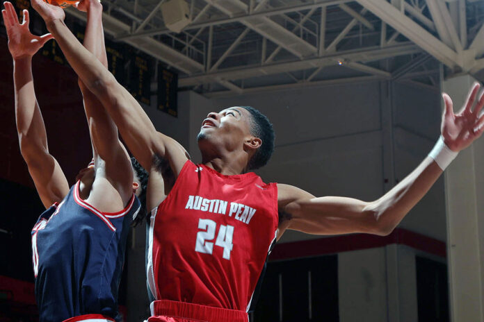 Austin Peay State University Men's Basketball travels to Nashville for match against Belmont, Monday. (Robert Smith, APSU Sports Information)
