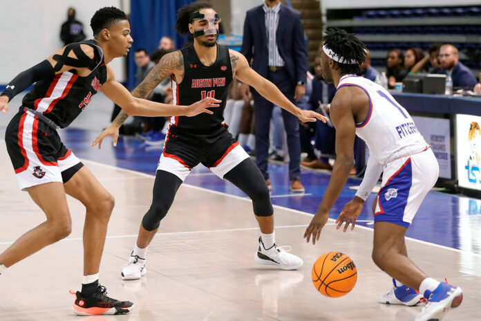 Austin Peay State University Men's Basketball is back in Action Saturday to take on Tennessee State. (Robert Smith, APSU Sports Information)