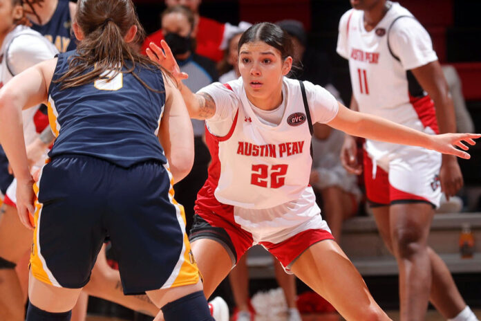 Austin Peay State University women's Basketball makes trek to Morehead State for Saturday rematch. (Robert Smith, APSU Sports Information)