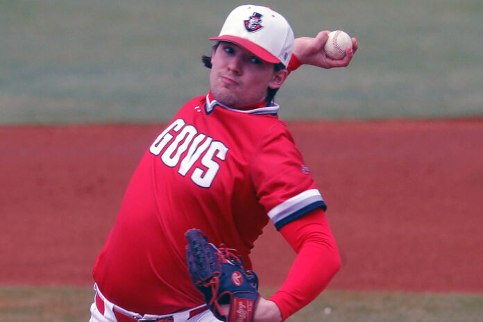 Austin Peay State University Baseball pitcher Drew McIllwain shines in Govs shutout win of Bowling Green. (Robert Smith, APSU Sports Information)