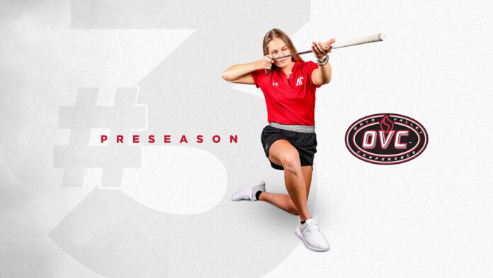 Austin Peay State University Women's Golf selected to come in Third in OVC Preseason Poll. (APSU Sports Information)