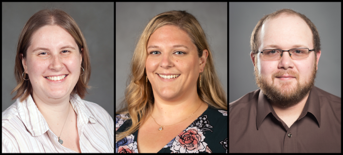 Austin Peay State University's (L to R) Dr. Kallina Dunkle, Dr. Catherine Haase, and Phil Roberson.