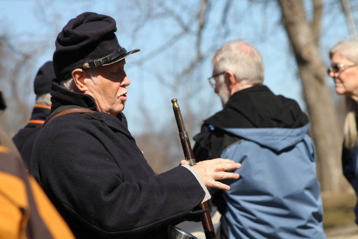 Fort Defiance hosted a Surrender of Clarksville event on Saturday, February 19th, 2022.