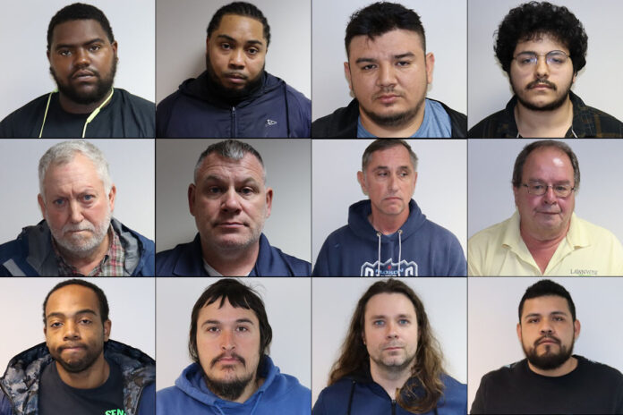 (Top: L to R) Shakur Allen, Christopher Bailey, Christian Ariel Guzman-Canales, Auden Harwood. (Mid: L to R) Richard C. Hoffman, Charles Jagger, Alan Gil Jewett, Arnold Douglas Kent. (Bot: L To R) Damion Nix, Sr., Roman Rostro-Sanchez, Joshua Andrew Sendish, Juan J. Trejo. (Not Pictured: Sergio Santiago-Estrada)