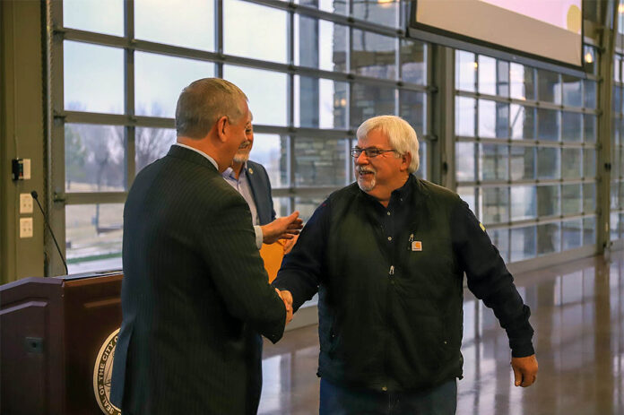 The City of Clarksville held the annual Employee Pin Breakfast at the Wilma Rudolph Event Center on Wednesday