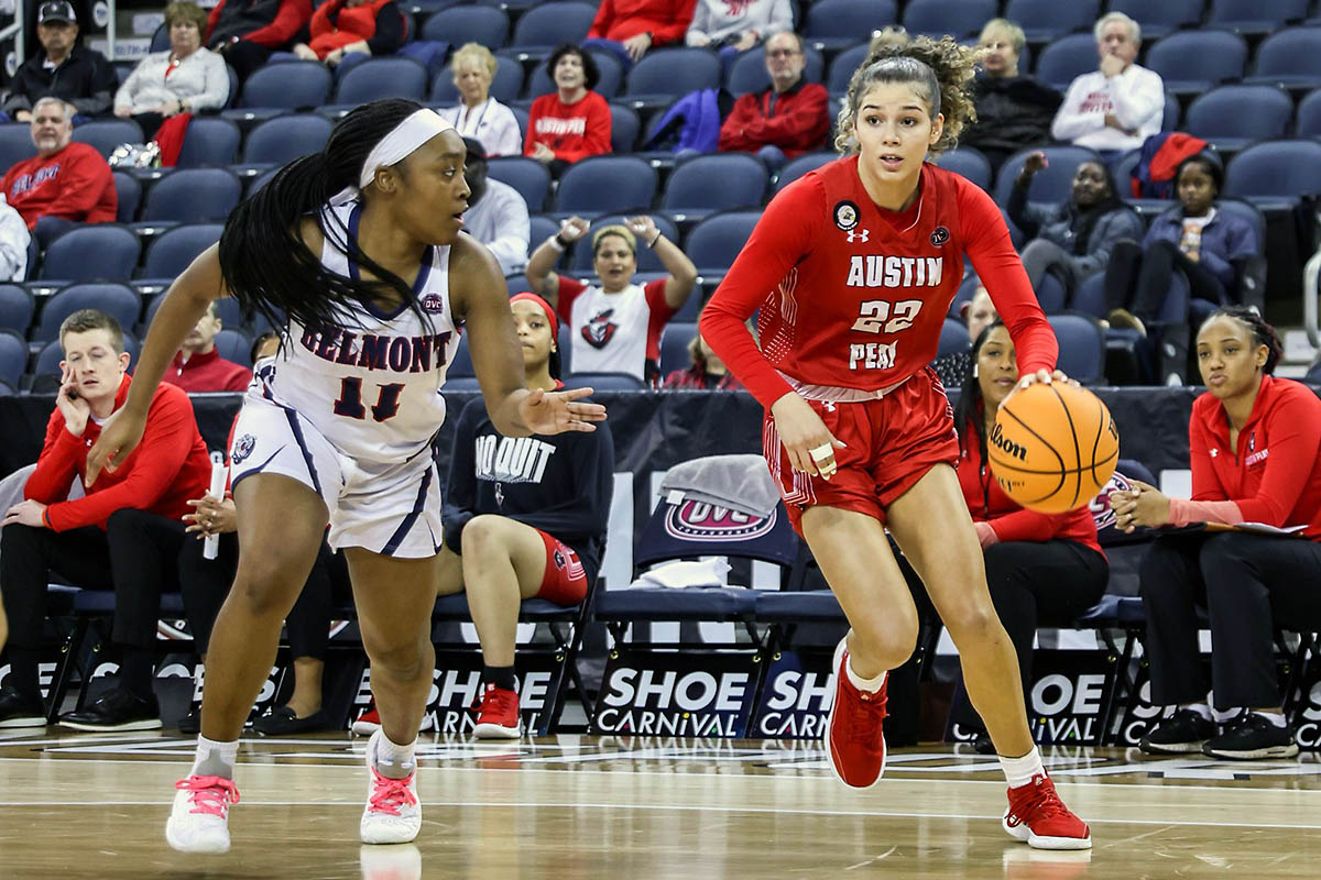 APSU Women&rsquo;s Basketball loses to Belmont in OVC Tournament semifinals, 63-51