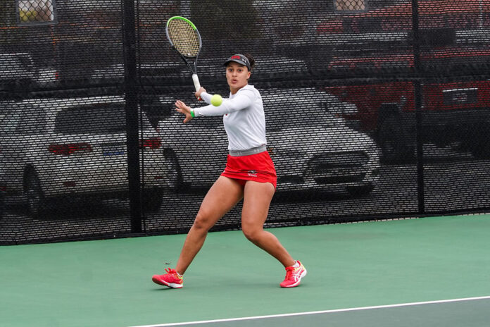 Austin Peay State University Women's Tennis sweeps West Florida, earn second-straight victory. (APSU Sports Information)