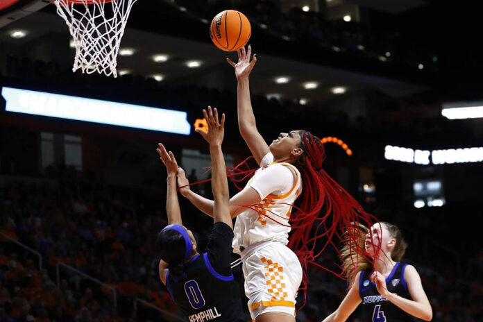 Tennessee Women's Baskeball junior Tamari Key had 16 points and 11 rebounds in victory over Buffalo, Saturday. (UT Athletics)