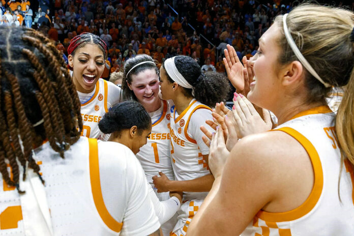 Tennessee Women's Basketball Faces No. 1 Seed Louisville In NCAA Sweet 16 this Saturday. (UT Athletics)