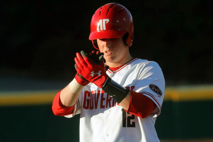 Austin Peay State University Baseball falls despite fast Game 2 start at Saint Louis. (Robert Smith, APSU Sports Information)