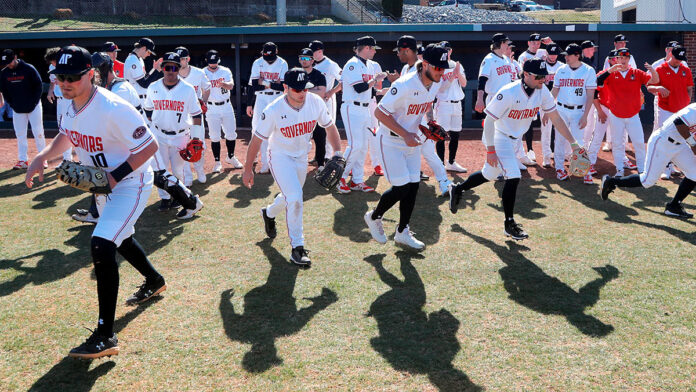 Austin Peay State University Baseball hosts Middle Tennessee Blue Raiders in lone midweek outing, Tuesday. (Robert Smith, APSU Sports Information)