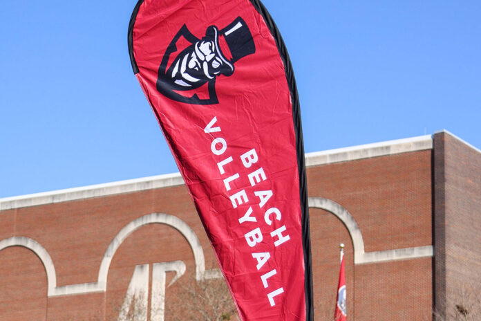 Austin Peay State University Beach Volleyball's Governors Beach Challenge Saturday matches have been postponed or canceled. (APSU Sports Information)