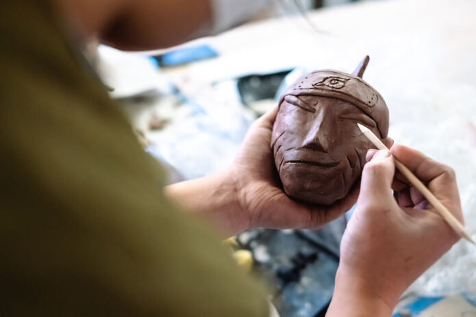 Community School of the Arts at Austin Peay State University hosts ceramics workshop for Clarksville Academy Students. (APSU)