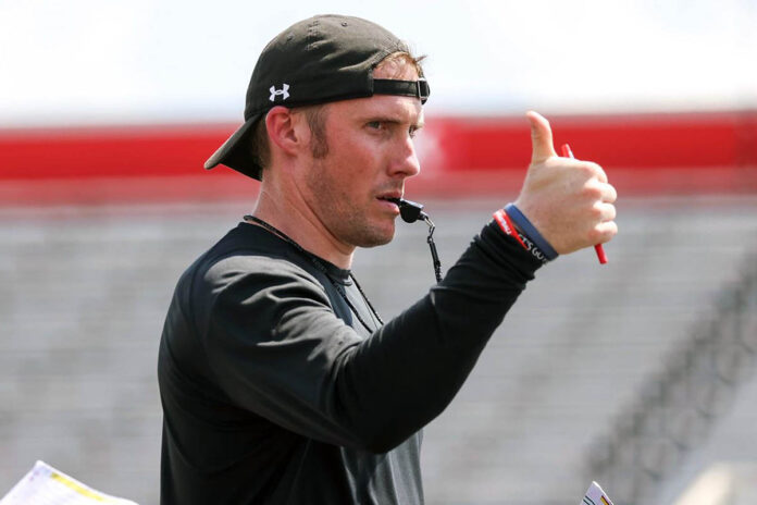 Austin Peay State University head football coach Scotty Walden. (Eric Elliot, APSU Sports Information)