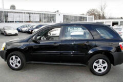 This is a sample photograph of the black Chevrolet Equinox in which the TBI believes they may be traveling.