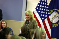 First Lady, Dr. Jill Biden visits Fort Campbell