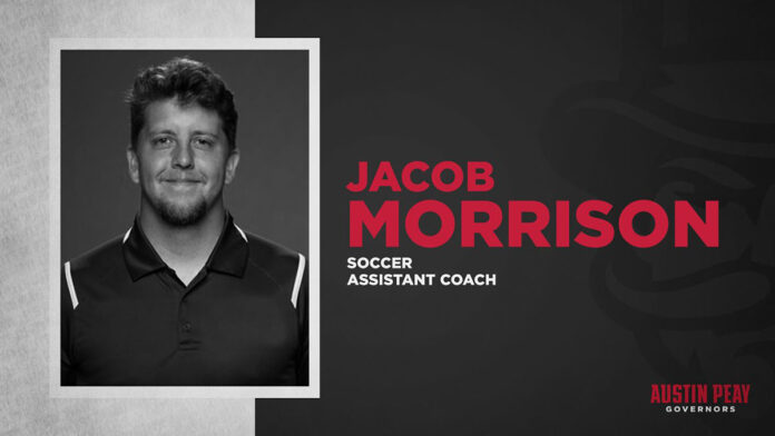 Austin Peay State University soccer assistant coach Jacob Morrison. (APSU Sports Information)