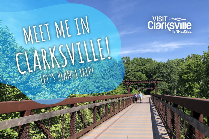 Meet You In Clarksville Postcard