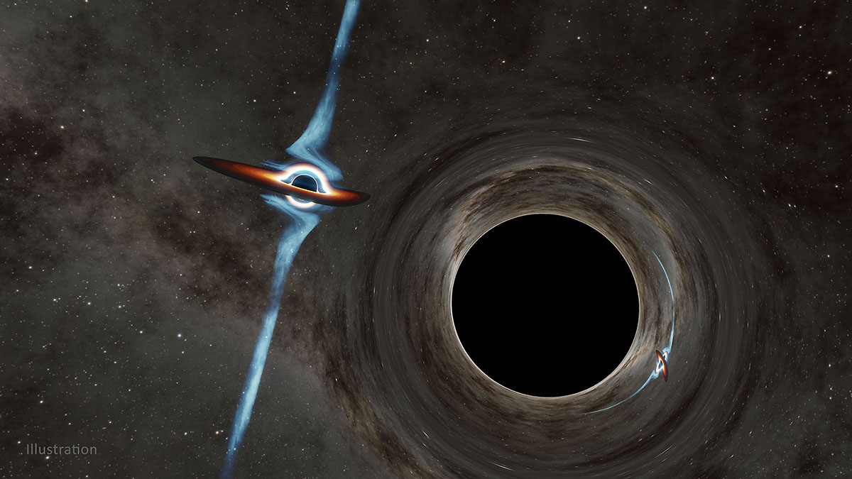 Nasa Discovers Two Giant Black Holes Moving Towards A Merger 