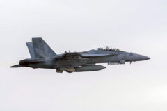 A Navy EA-18G Growler